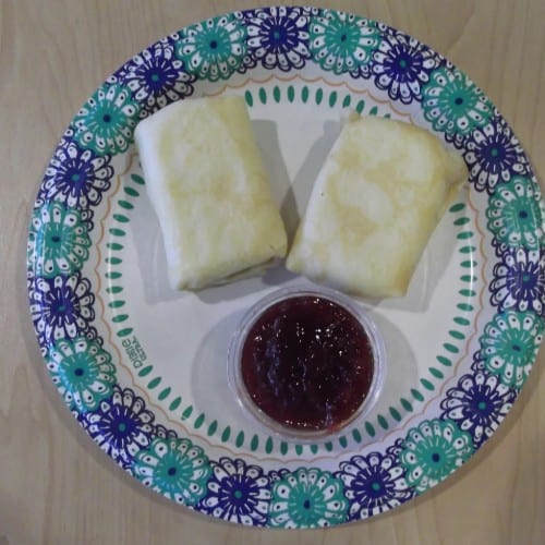 Cheese Blintzes.