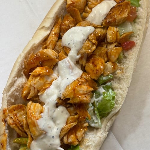 Honey Sriracha chicken Sub.