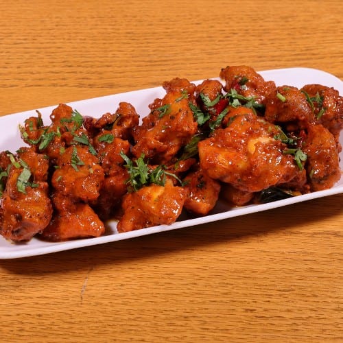 Chicken Manchurian.