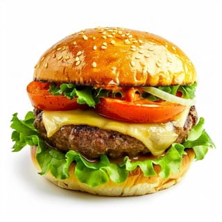 The Traditional Cheeseburger