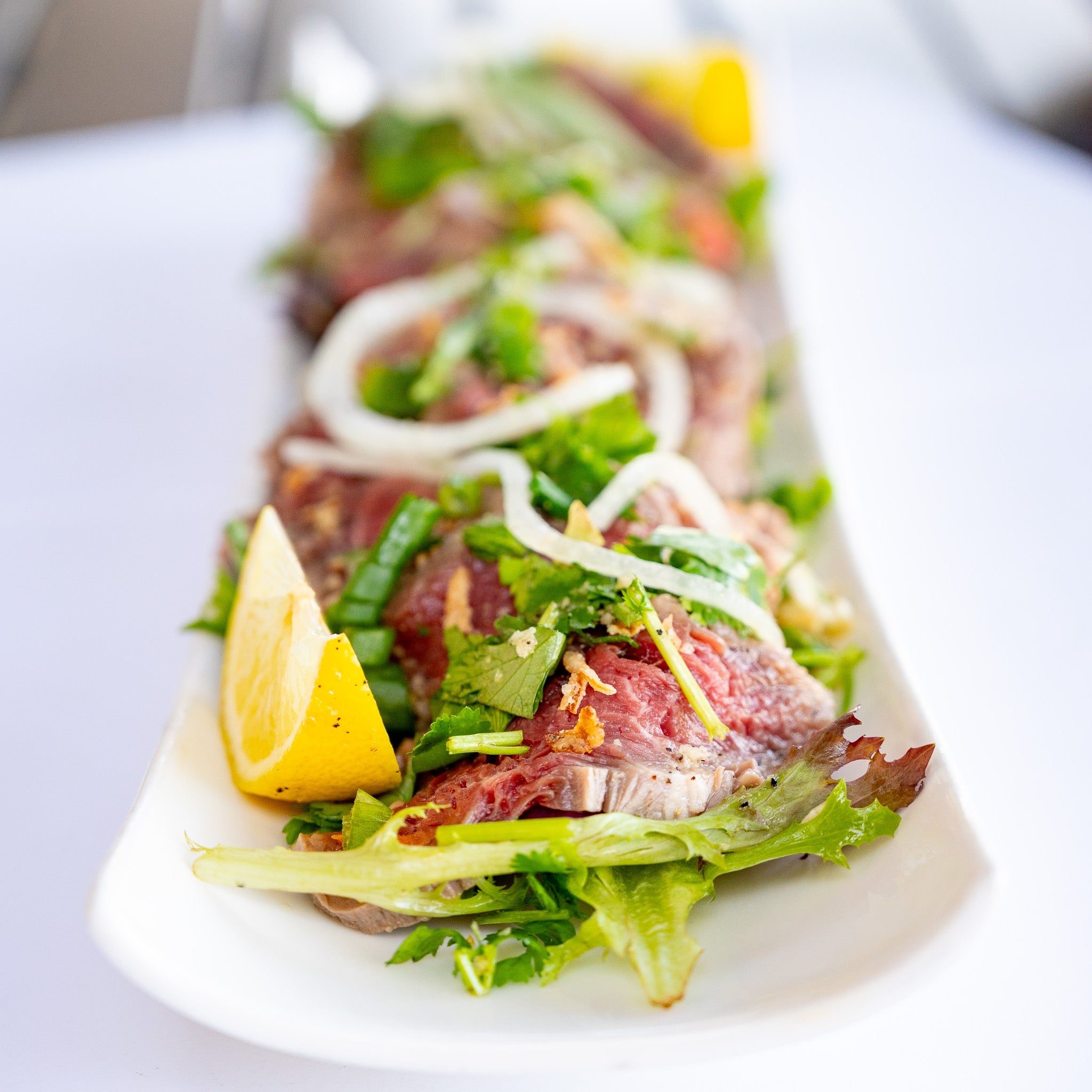 Beef Carpaccio Salad.