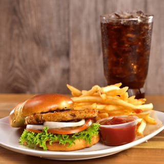 Classic Garden Burger Meal