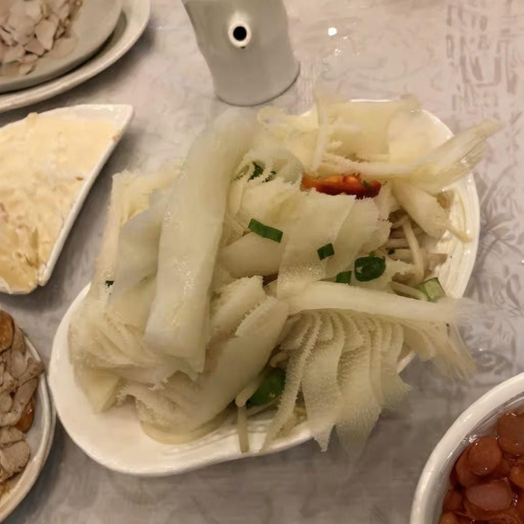 Boiled Beef Tripe / 白灼牛柏葉.