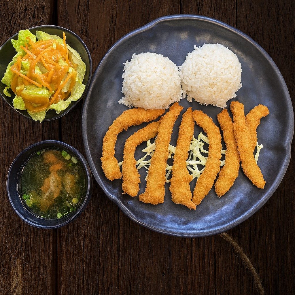 Shrimp Katsu Plate.