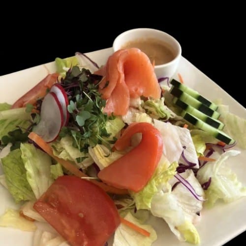 Smoke Salmon Salad.