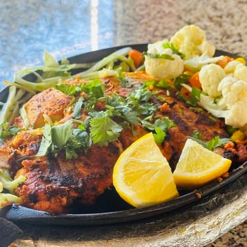 Tandoori fish.