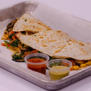Vegan Quesadilla Chicken or Steak