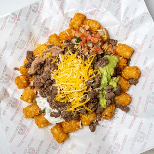 Carne Asada Tater Tots.