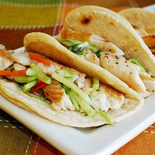 Tacos De Pescado.