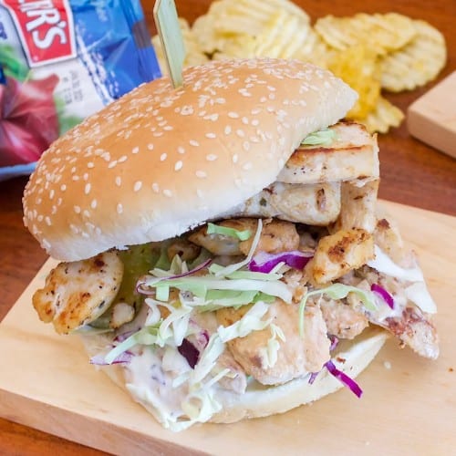 Grilled Chicken Sandwich.