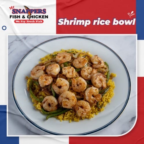 Shrimp Rice Bowl.