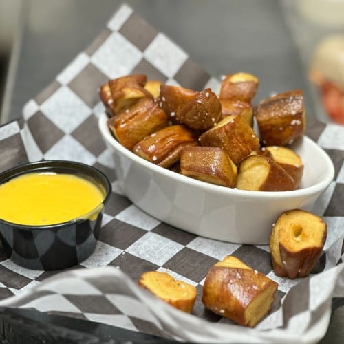 Bavarian Pretzel Bites.