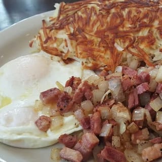 Corned Beef Hash & Eggs