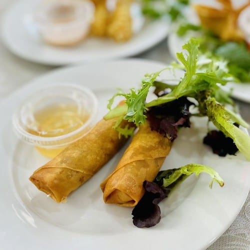 Saigon Crispy Egg Rolls.