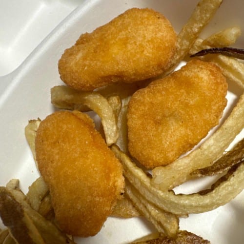 Kids Chicken Nuggets.