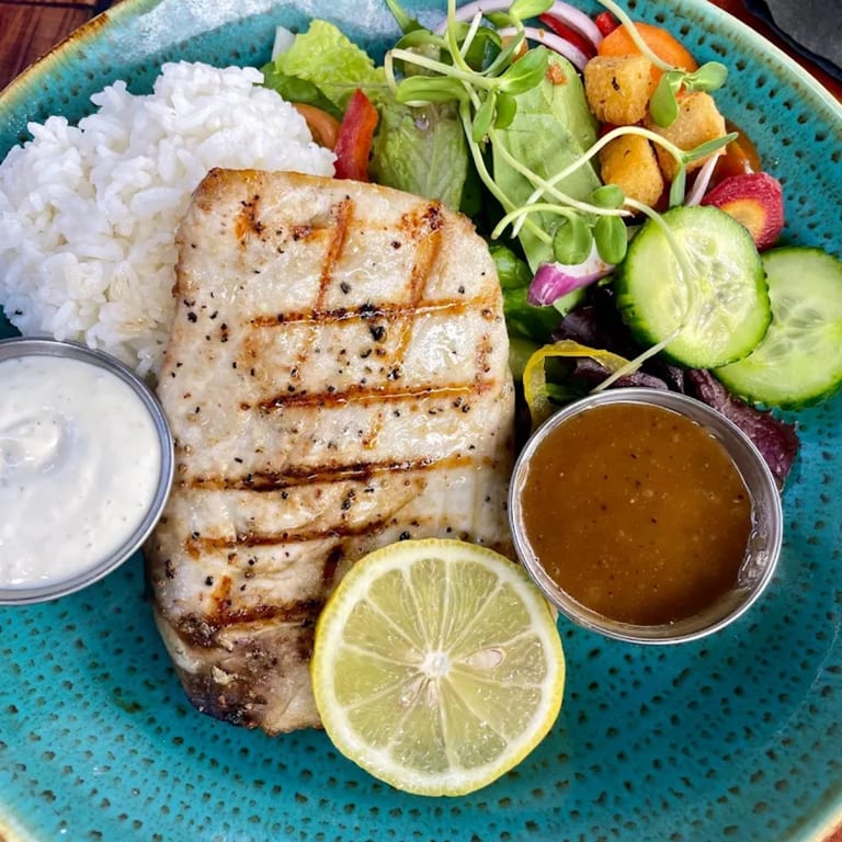 Grilled Perfection in Creamy Sauce