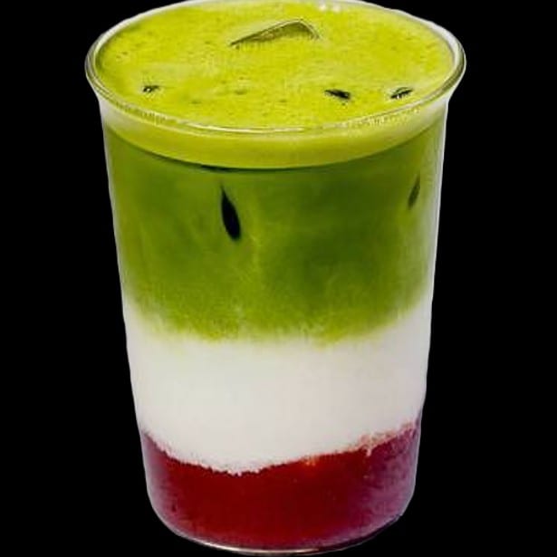 Strawberry Matcha Latte.