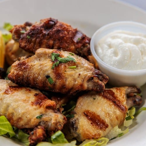 Grilled Chicken Wings (Jawaneh).