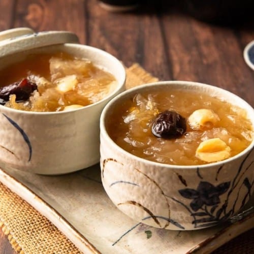 Lotus Fungus Dessert.