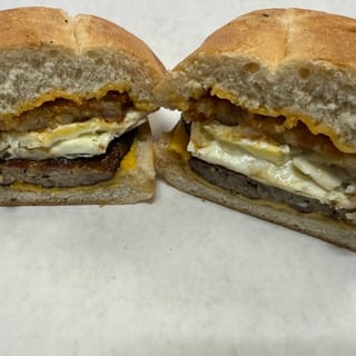 Sausage, Egg & Cheese Sandwich