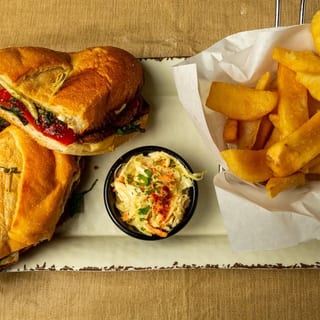 Eggplant Italiano Sandwich