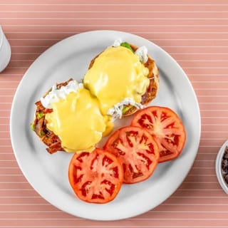 California Benedict with Bacon & Avocado