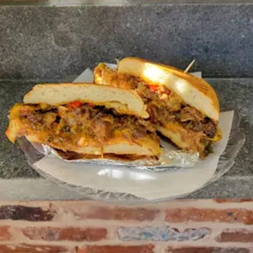 Oxtail Philly Cheese Steak.