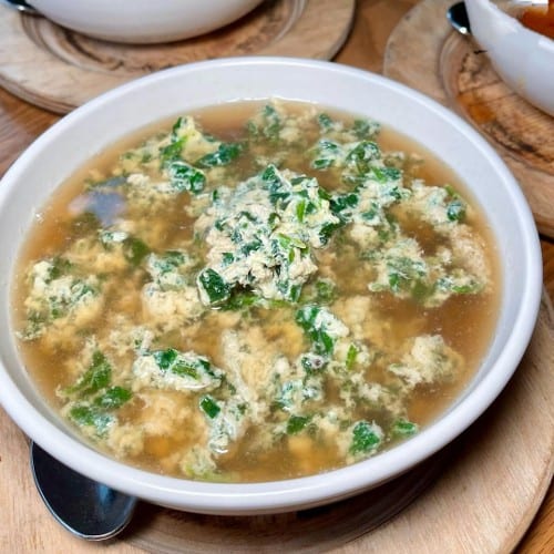 Stracciatella Romana Soup.