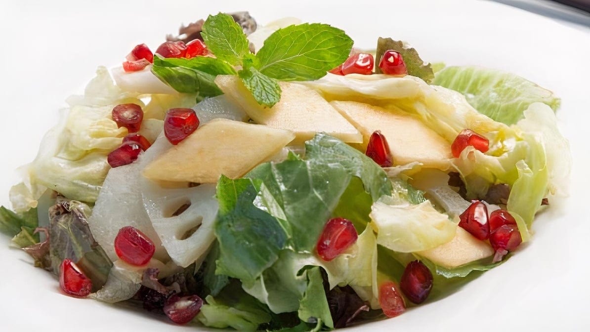 Veggie Lotus Salad _ Goi Ngo Sen Chay.