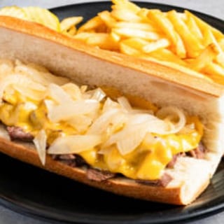 Grilled Cheese Steak Sandwich