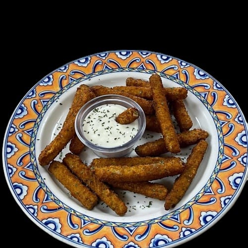 Breaded Zucchini.