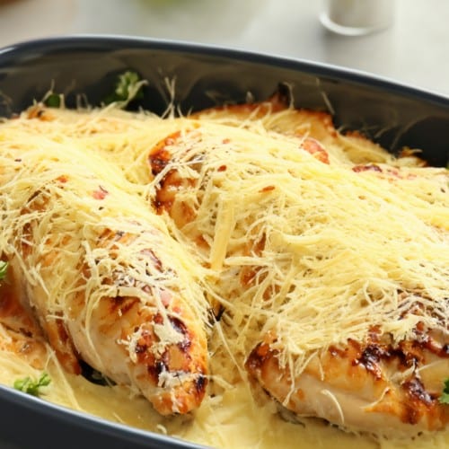 Chicken Parmesan Pasta.