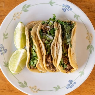 3 Beef Tacos