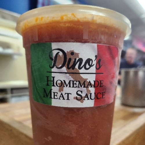 Dino's Homemade Meat Sauce for Pasta.