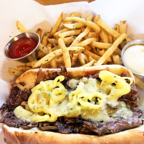 Philly Argentine Sandwich.