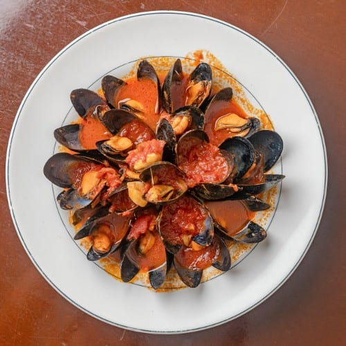 Mussels.