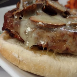 Mushroom Swiss Burger