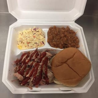 BBQ Plate W/2 Sides
