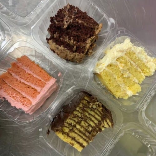 Jackie's Cake Slices.