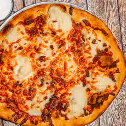 Loaded Potato Pizza.