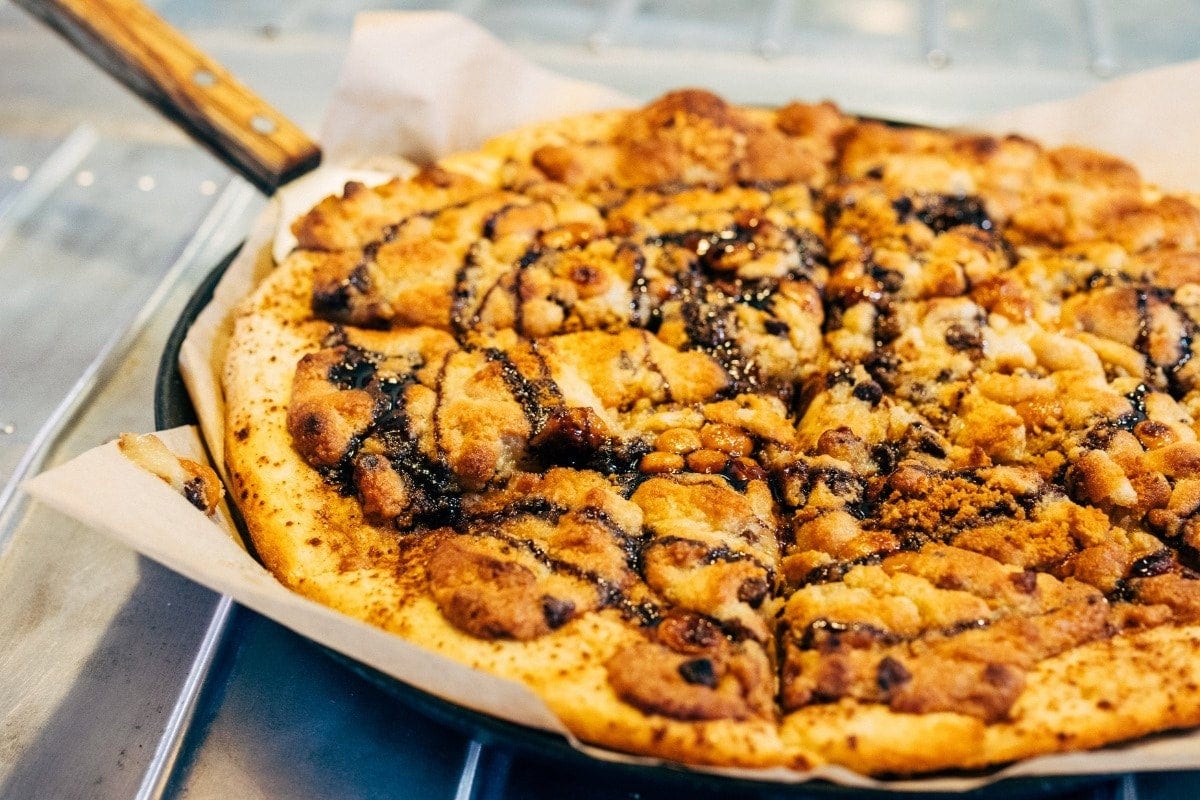 Chocolate Chip Pizza Pie.