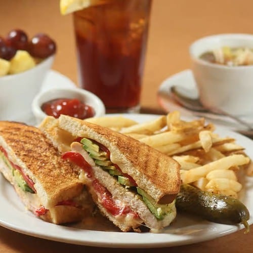 Fiesta Chicken Melt.