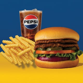 2. Super Double Burger Combo