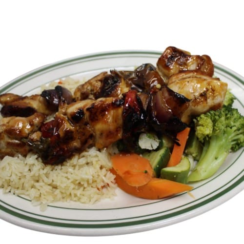 Teriyaki Chicken Kabobs.