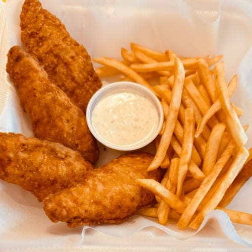 Chicken Tender Basket.