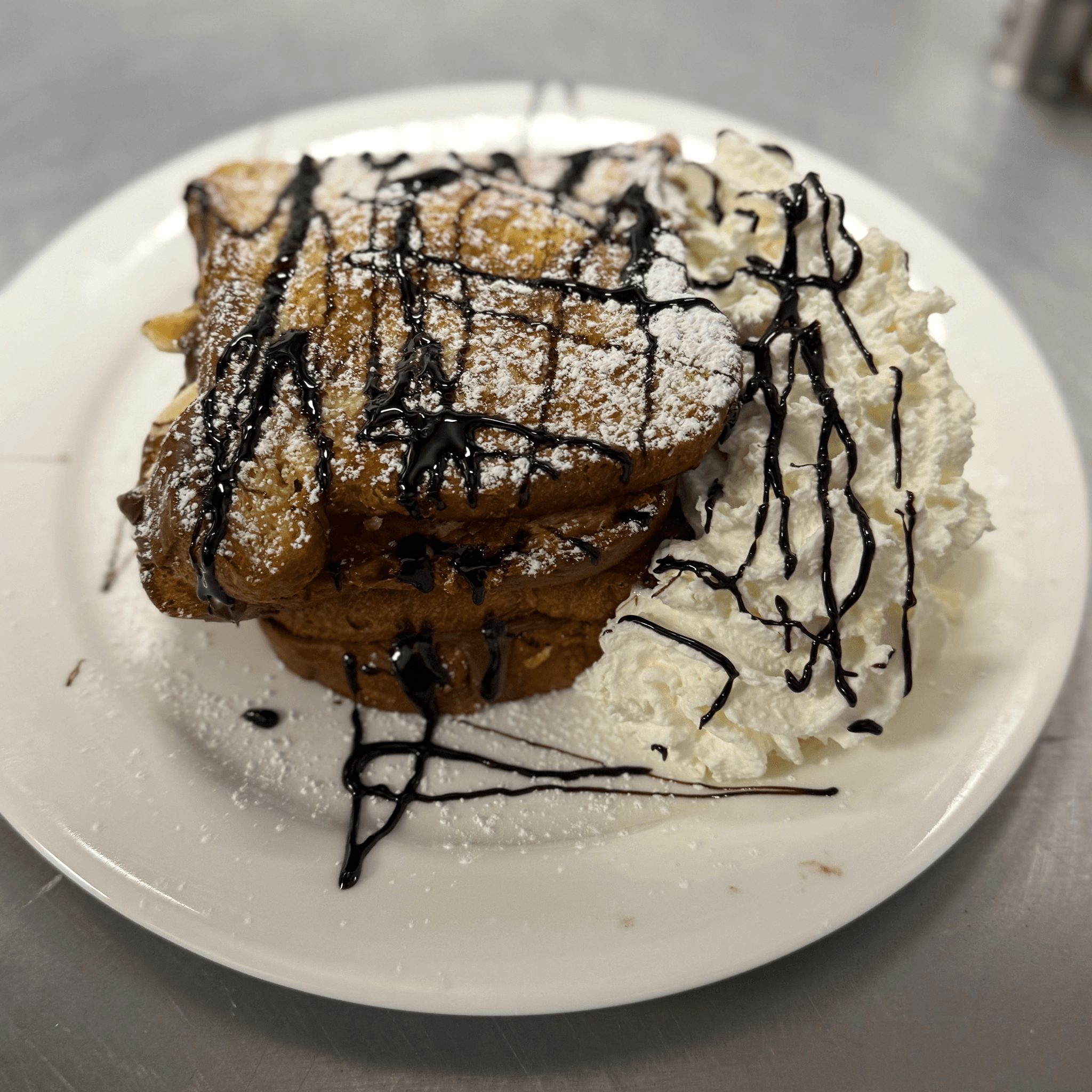 Nutella Banana French Toast.