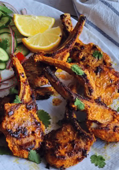 Tandoori Lamb Chop.