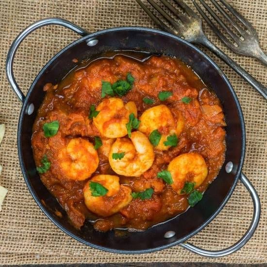 Shrimp Kadai.