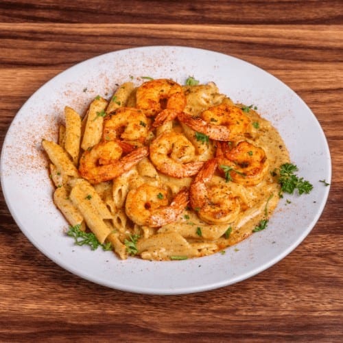 Cajun Shrimp Pasta.