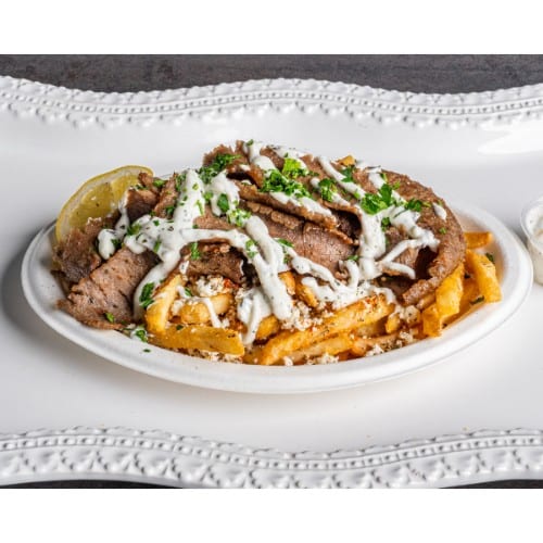 Spartan Gyro Fries.